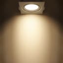 Cool White 3w Adjustable LED Recessed Ceiling Downlight Square CLS2