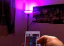 7w B22 RGB LED Colour Changing Light Bulb Remote Control  High Brightness Built In Memory