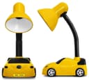 Racing Car Desk Lamp Flexible Yellow and Black 