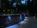 Mini 1.5w LED Blue Outdoor Recessed Brick Light IP44 ZLC094BL 