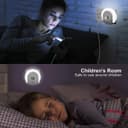 1w White LED Night Light 2 USB Ports Automatic Sensor Dusk To Dawn A78B