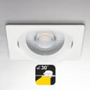 Cool White 6.5w Adjustable LED Recessed Ceiling Downlights Square CLS9