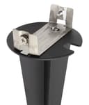 3w Black LED Bollard Post Ground Spike Light Warm White ZLC302WW