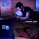 1w Blue LED Night Light 2 USB Ports Automatic Sensor Dusk To Dawn A78B