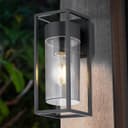 4w Outdoor Modern Rectangular Wall Lantern With Clear Diffuser ZLC079K
