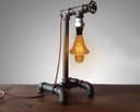 Imperial Vintage LED 2w Filament Light Bulb Swirling Gold Glass B22 Bayonet Fitting Stunning Look