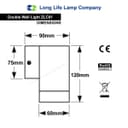 Stainless Steel Single Outdoor Wall Light IP65 Wall Light ZLC01