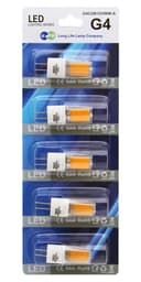 10 x G4 12v LED Bulbs Warm White 3w Replacement for 30w Halogen Capsule Light 2pin AC/DC