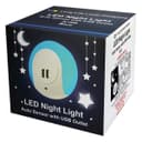 1w Blue LED Night Light 2 USB Ports Automatic Sensor Dusk To Dawn A78B