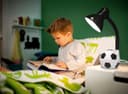 Retro Football Desk Lamp Flexible Black and White