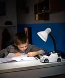 Racing Car Desk Lamp Flexible White and Black 