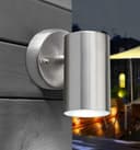 4w Modern Outdoor LED Stainless Steel Single Wall Light Cool White ZLC311