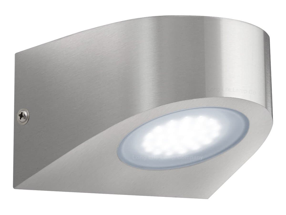 LED Stainless Steel Wall Down Light Modern Garden Outdoor Wall Light Cool White 