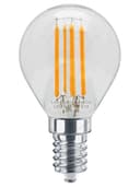 Filament Vintage 4w LED Golf Ball Light Bulb E14 SES Clear Glass