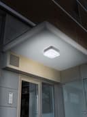 18w Square LED Ceiling Flush Mount Light IP65 6500k Bright Daylight 0841S-F