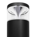 LED Black Bollard Outdoor Garden Light ZLC303K with 5w GU10 CW