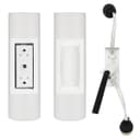 Modern White Ceramic Up & Down Contemporary Indoor Wall Light Lamp 