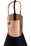 Retro Industrial Rose Ceiling Pendant Black Metal Light Shade