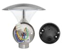 5w Modern Stainless Steel LED Outdoor Garden Wall Light Cool White ZLC040CW 