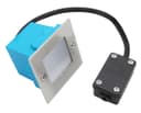 Mini LED Blue Brick Light Outdoor Step Wall Light 70mm Square IP54 ZLC060B