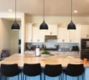 Minimalist Modern Pendant Ceiling Light Black Shade M0140
