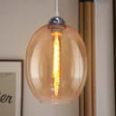 Modern Vintage Oval Glass Ceiling Pendant Light M0196