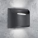 Modern LED Outdoor Wall Light Black Cool White ZLC325CW