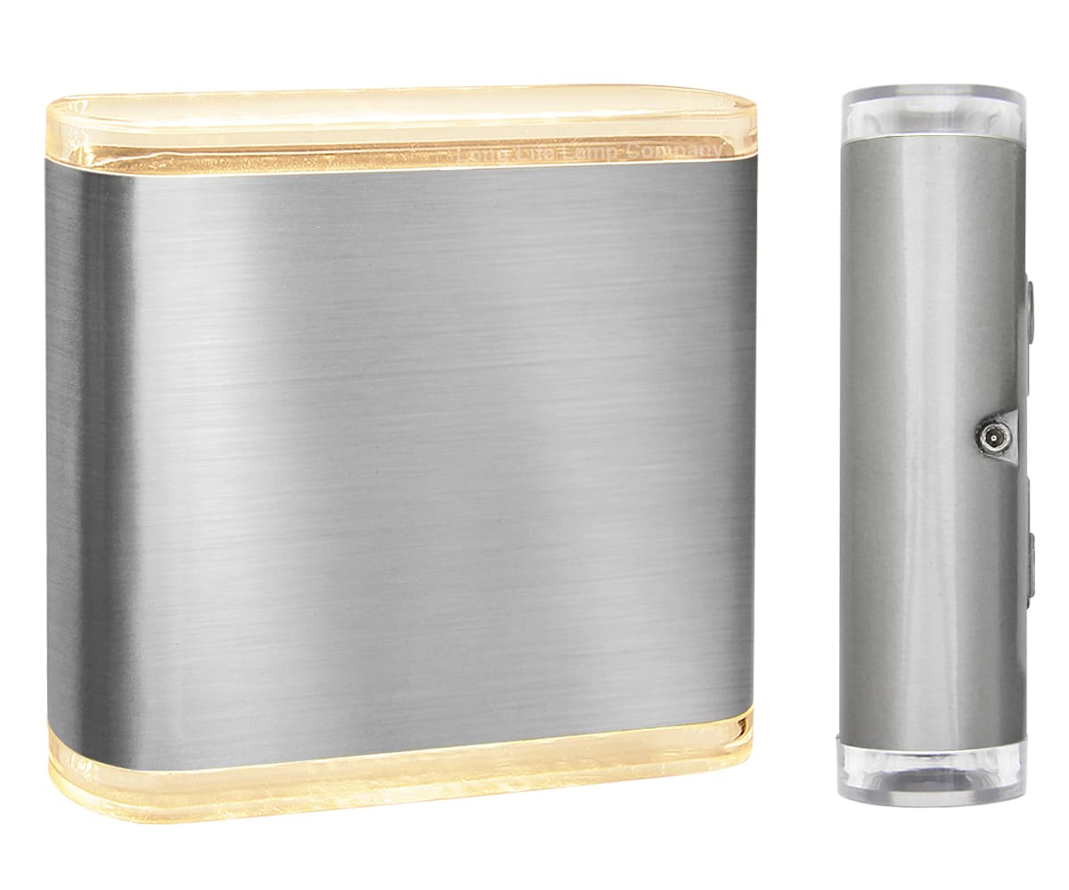 Modern LED Outdoor Wall Light Stainless Steel Warm White ZLC331WW