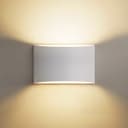 Modern Up Down Gypsum Ceramic Wall Light M0215 with G9 LED 5W WW