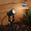 4 Pack Outdoor Garden LED Spike Lights Warm White 12v Low Voltage ZLCSK1WW