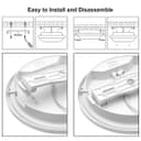 20w LED Bulkhead Round Ceiling Light Cool White CL20W-CW02