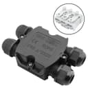 4 Way Waterproof IP68 Junction Box Push Clip WB4W