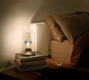 4w LED Crown Silver Light Bulb E14 SES G45 Mirror Top Warm White 3000k