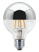 4w LED Crown Silver Light Bulb Mirror Top E27 Warm White
