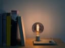4w Vintage LED G95 Bulb E27 Spiral Filament Smoke Grey
