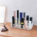 Cosmetic Clear Make Up Organiser Acrylic 12 Sections for Lipstick Lip gloss Nail Polish M8206