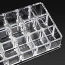 Cosmetic Clear Make Up Organiser Acrylic 18 Sections for Lipstick Lip gloss Nail Polish M8118