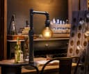 Retro Vintage LED 4w Globe Edison Style Filament Bulb Smoked Gold Glass G95 E27 Edison Screw