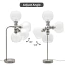 Modern Clear Glass Globe Table Lamp H3004