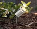 Garden Outdoor Spike Light Stainless Steel Clear Diffuser IP65 Ground Pathway Lighting 240v ZLC352