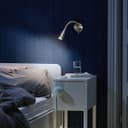 LED Bedside Reading Wall Light Switched Flexible Arm Headboard Light H3035 Cool White 