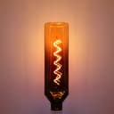 4W LED Decorative Light Bulb Whisky Bottle Yellow Gradient Glass E27 Spiral Filament