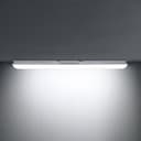 LED Batten Light 2ft Opal Integrated Tube Light Cool White 6500K Ceiling Fitting IP44 BA20WCW