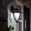 Modern 12W Black LED Outdoor Wall Light Cool White ZLC358BCW Garden Light 