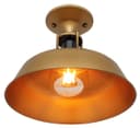 Vintage Industrial Ceiling Pendant Light Shade Solid Brass Finish 