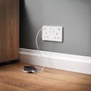 2 Gang 13amp Double Switched Socket USB C and A Charging UK Plug Wall Outlet USBW4AC