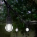 4w LED Filament Golf Ball Light Bulb B22 Cool White Clear Glass Pack Of 2