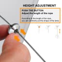 Modern Ceiling Crystal Droplet Pendant Light Double Smoked Grey Glass H3102