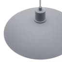 Modern Ceiling Pendant Light Grey Frosted Glass H3130