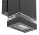 Modern Outdoor Rectangular Up Down Wall Light ZLC368B